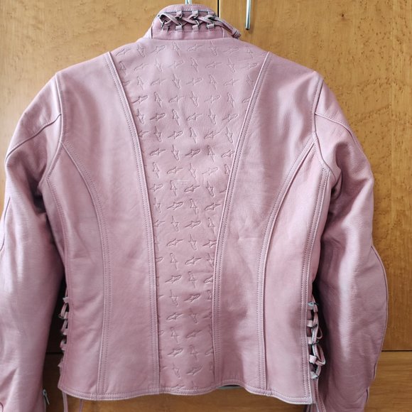 Alpinestars Stella Leather Armoured Motorcycle Jacket - Womens - Picture 4 of 10